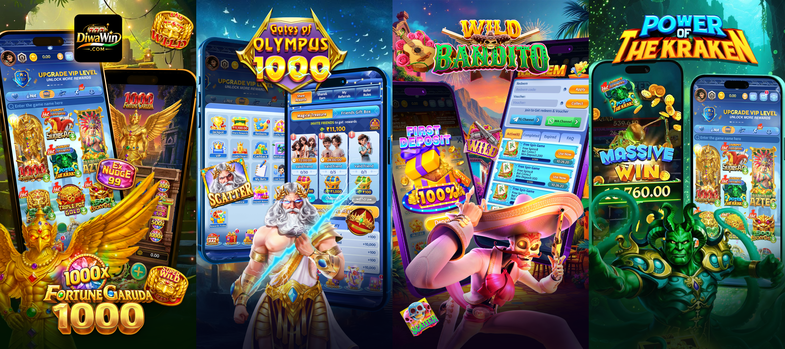 Diwa Win official main banner